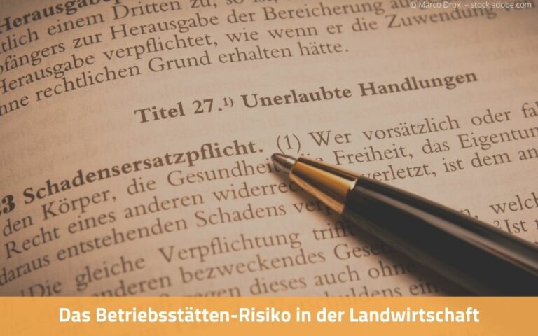 Betriebsstätten-Risiko Landwirtschaft